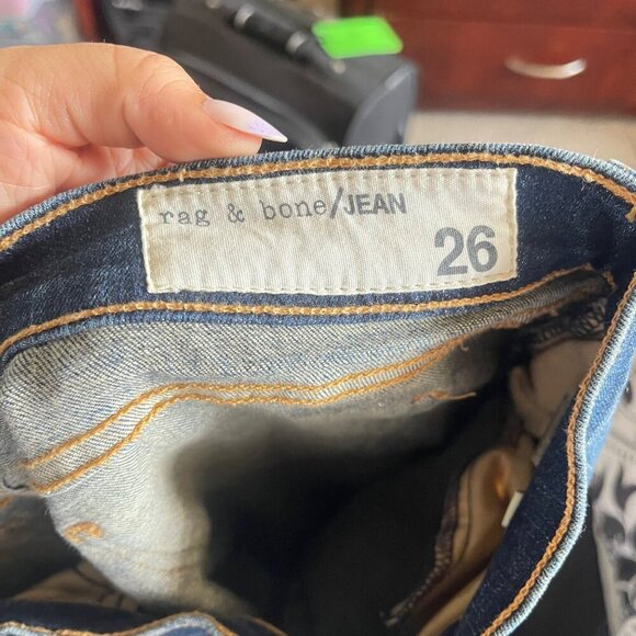 Rag & Bone Size 26 Skinny 98% Cotton Skinny Jean - Picture 5 of 7